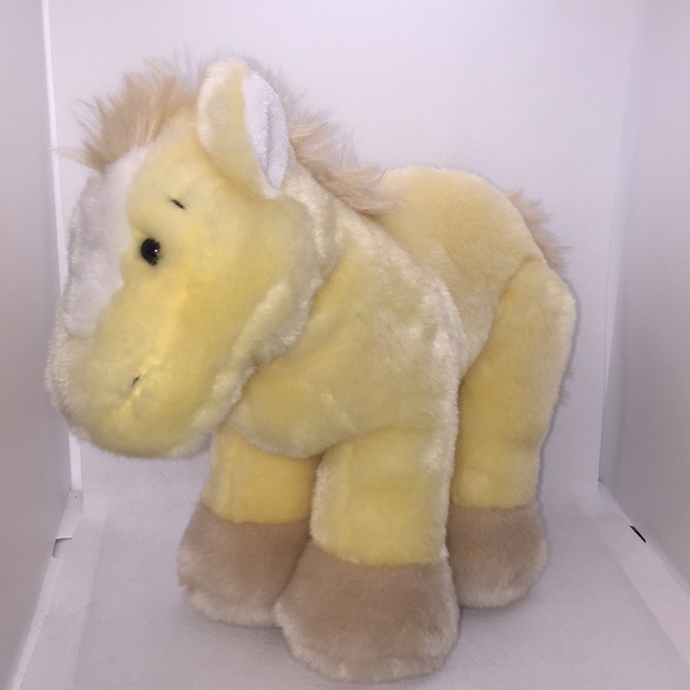 Baby Ganz Plush Stuffed Pony Horse Super Soft 15”